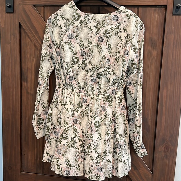 Free People Floral Minidress Size Small - Picture 4 of 5